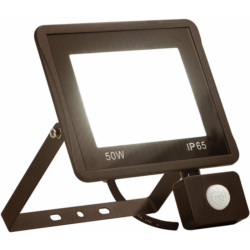 

Foco LED con sensor 50 W blanco cálido