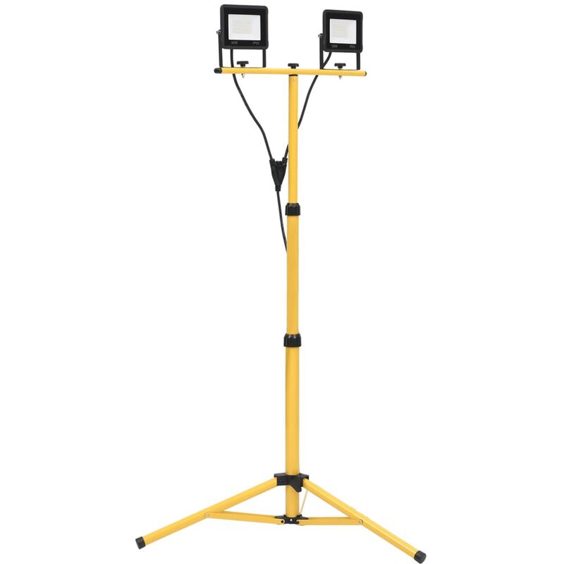 

Foco LED con trípode 2x30 W blanco cálido