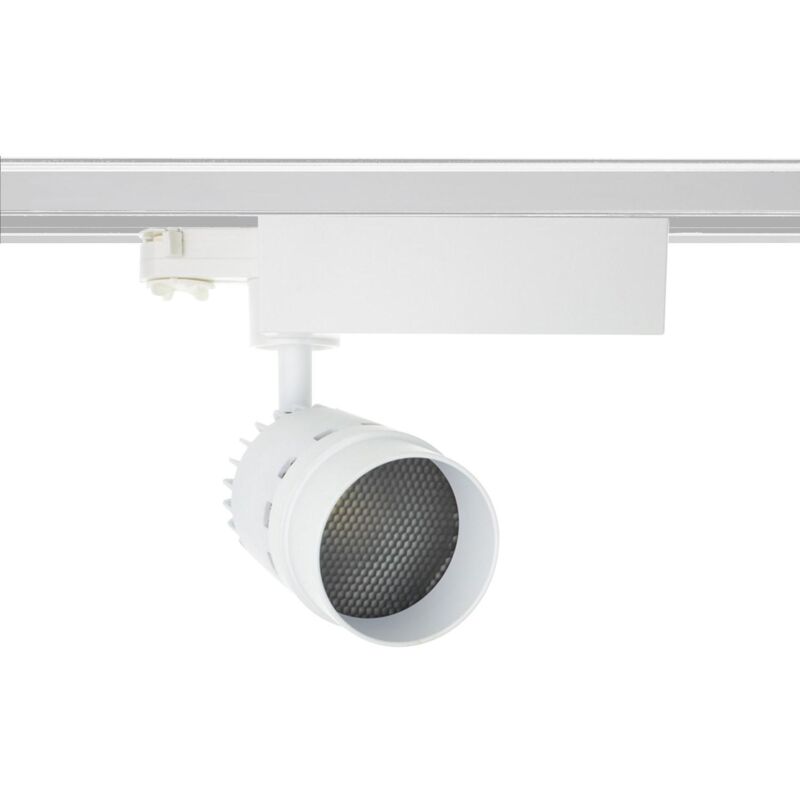 

Efectoled - Foco LED CREE Cannon Blanco 20W para Carril Trifásico (UGR 19) Blanco Frío 5000K . - Blanco Frío 5000K