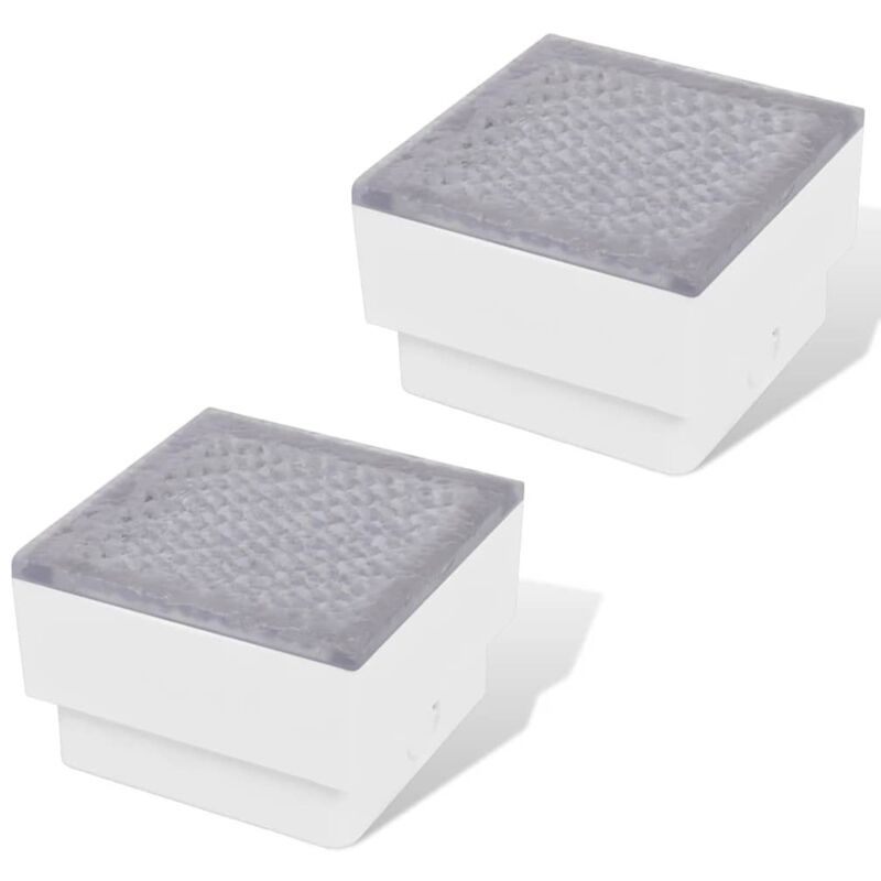 

Vidaxl - Foco LED empotrable para el exterior, 100 x 100 x 68 mm - Blanco