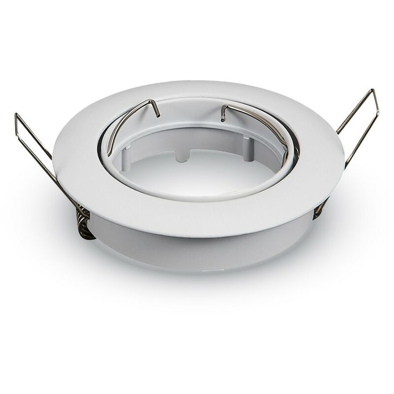 

AGS - Foco LED empotrable ajustable D77 blanco