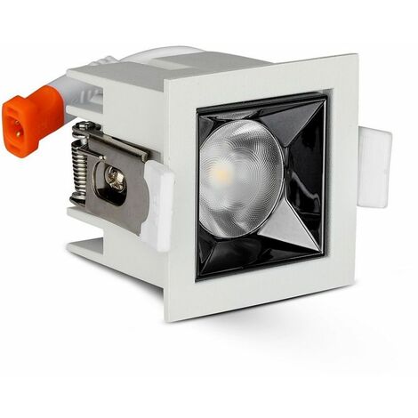 Foco LED empotrable con chip Samsung V-TAC de 4 W, UGR19, 12°, 5700 K, CRI90