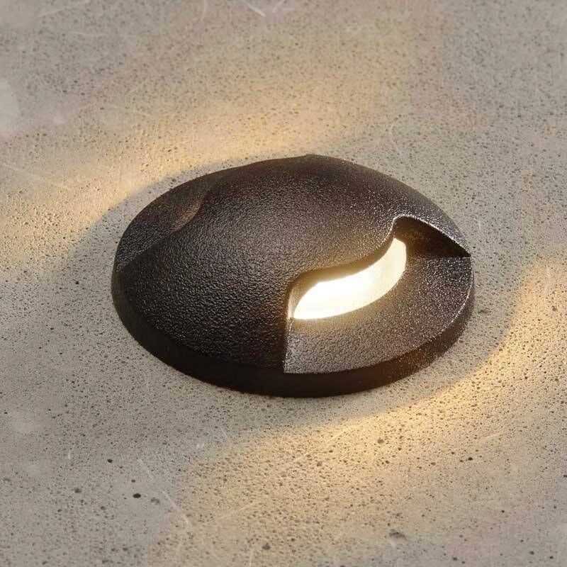 

Foco LED empotrable en suelo TERESA 2L FUMAGALLI | Blanco cálido 3000K - Negro