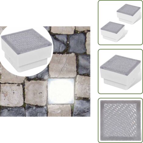 Foco LED empotrable para el exterior, 100 x 100 x 68 mm - Iluminación exterior