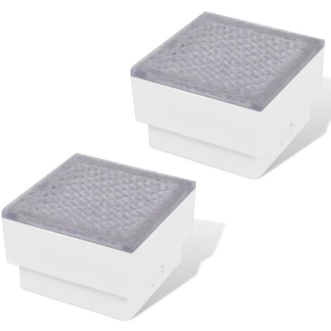 vidaXL Foco 16 Luces LED Empotrable para Exterior Reflector Jardín Multitalle