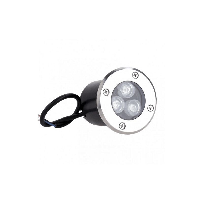 

Foco LED empotrable para suelo Led exterior Gris 3W