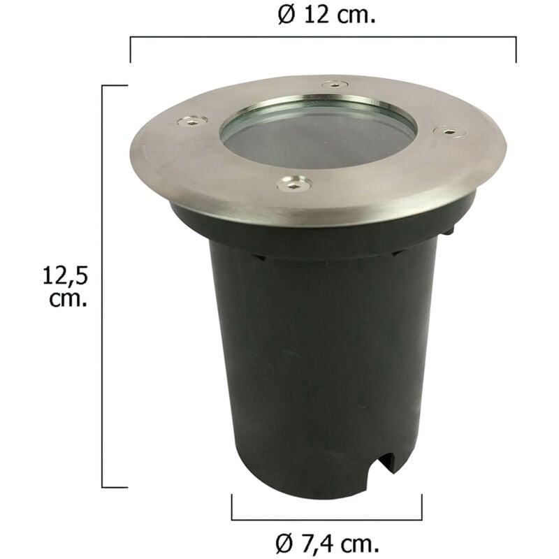Maurer - Foco Led Empotrar IP67 Inox