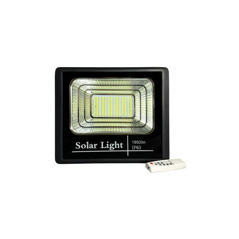Foco LED exterior IP 65. 100W. Solar