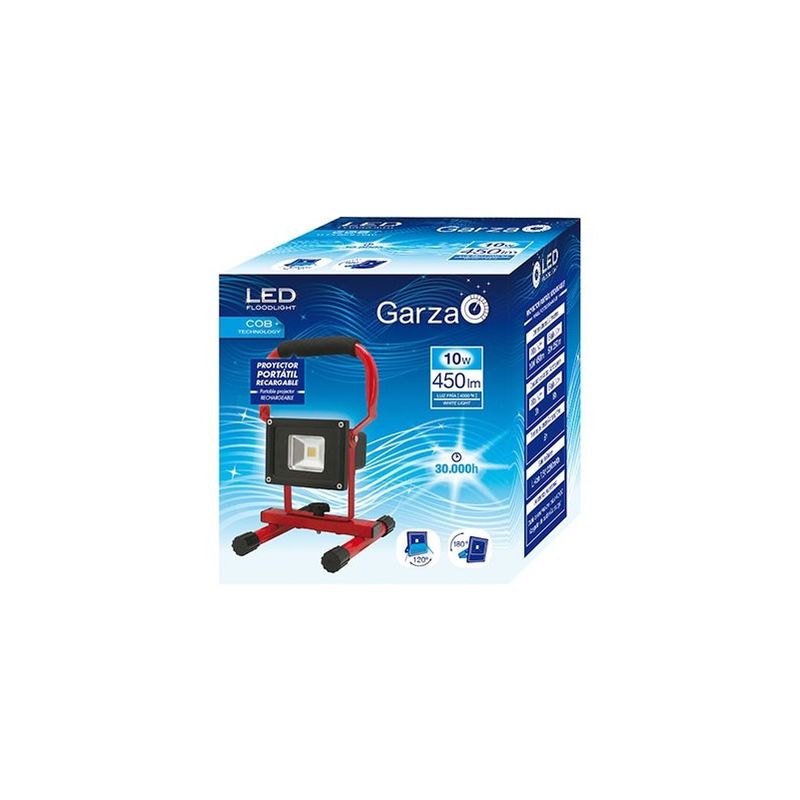 

Foco Led Garza Recargable 4000K 10W 400825