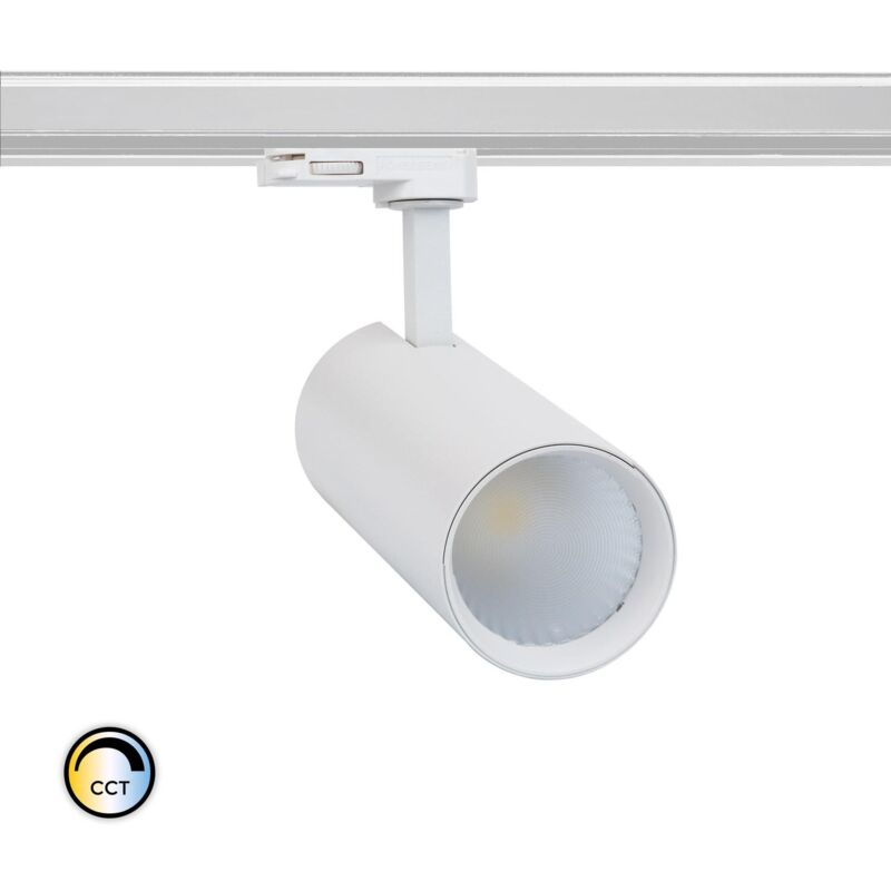 

Efectoled - Foco LED New Bertha Blanco 30W CCT LIFUD para Carril Trifásico Seleccionable (Cálido-Neutro-Frío) - Seleccionable (Cálido-Neutro-Frío)