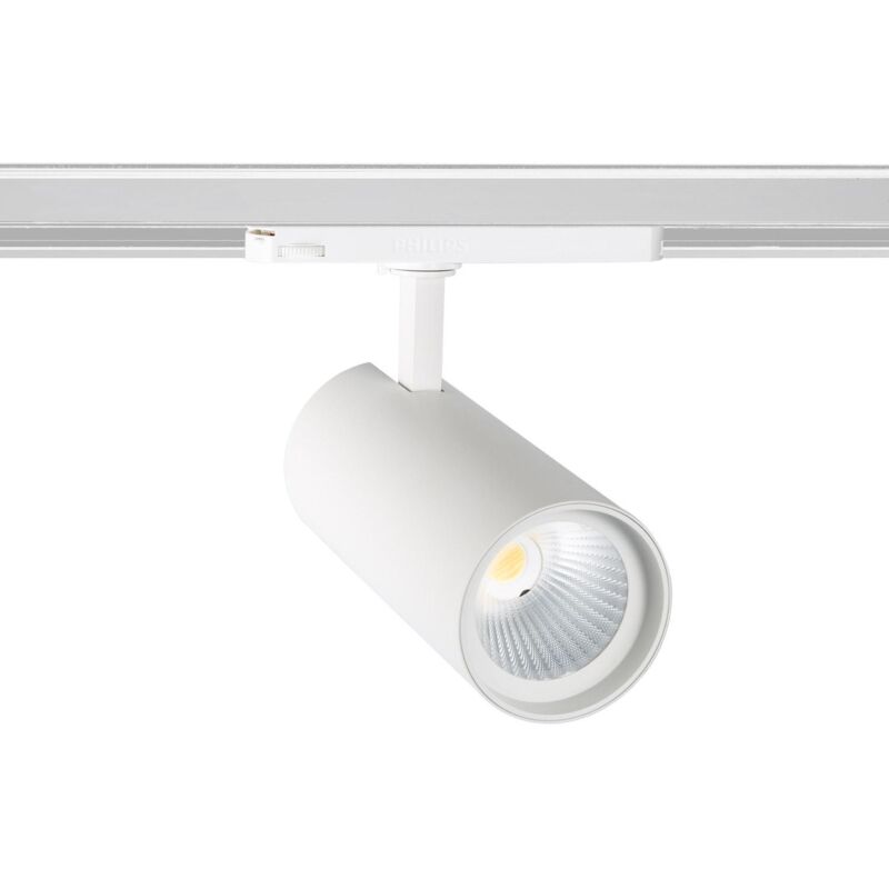 

Efectoled - Foco LED New d'Angelo Blanco 40W (CRI 90) LIFUD para Carril Trifásico Blanco Neutro 4500K - 5000K . - Blanco Neutro 4500K - 5000K