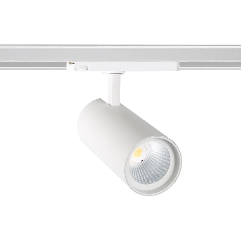 

Efectoled - Foco LED New d'Angelo Blanco 40W (CRI 90) LIFUD para Carril Trifásico Blanco Frío 5500K - 6000K . - Blanco Frío 5500K - 6000K