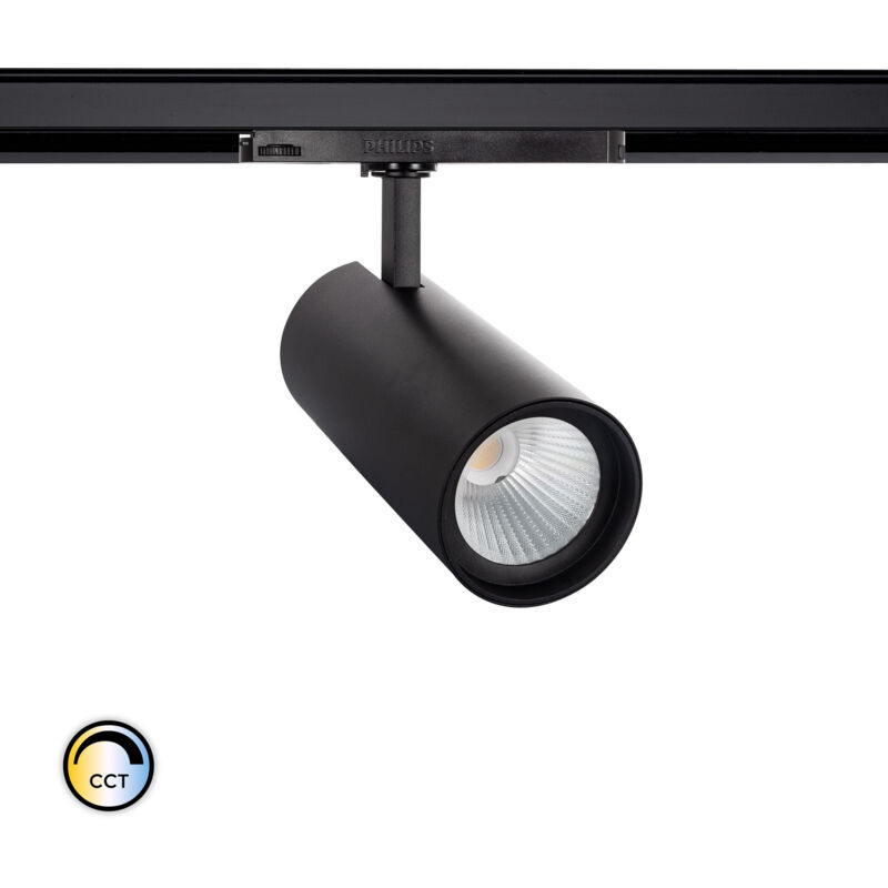 

Foco LED New d'Angelo Negro 30W (CRI 90) CCT LIFUD para Carril Trifásico Seleccionable (Cálido-Neutro-Frío) - Seleccionable (Cálido-Neutro-Frío)