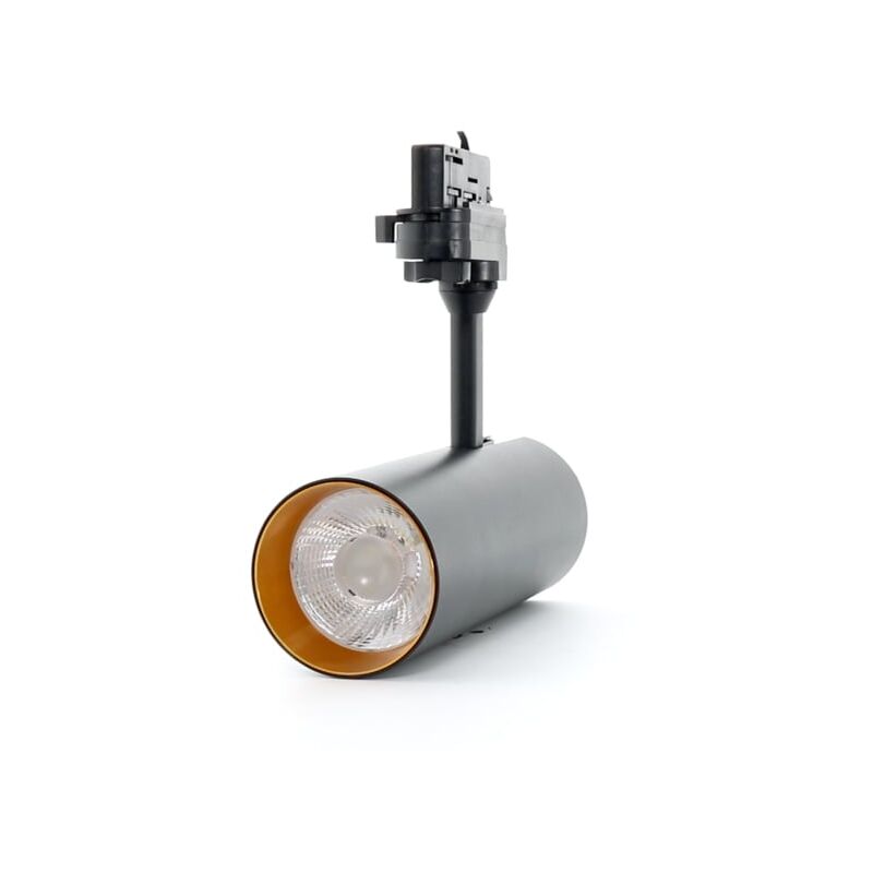 

Foco LED para Carril 30W Black Roma Trifásico Blanco Neutro 4500K | IluminaShop