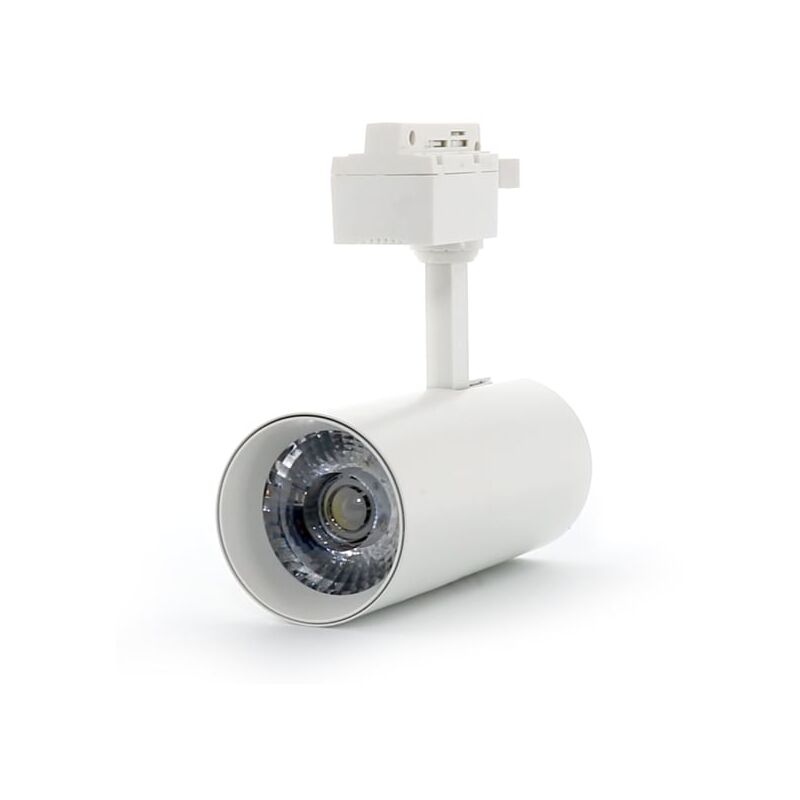 

Foco LED para Carril 30W Blanco Roma Monofásico Blanco Frío 6000K - Iluminashop