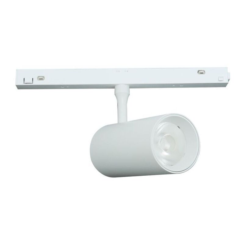 

Foco LED Blanco para Carril Magnético 10W Magne Chip Osram 48V Monofásico CRI 90 UGR 17 Blanco Cálido 3000K | IluminaShop