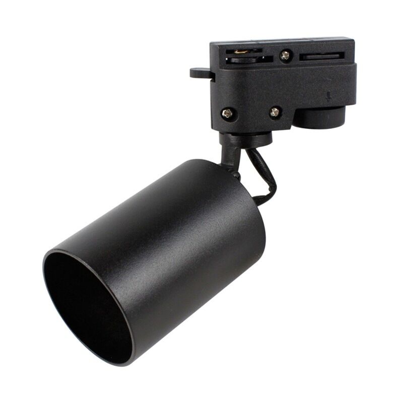 

Barcelona Led - Foco LED para Carril Monofásico Orientable GU10 | Negro