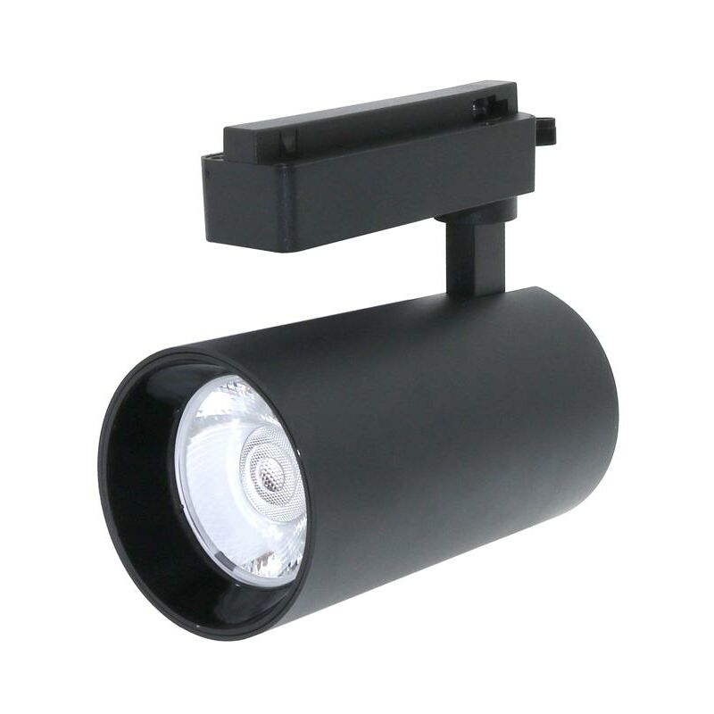 

Foco LED para Carril Negro ECO 30W Monofásico Blanco Cálido 3000K | IluminaShop