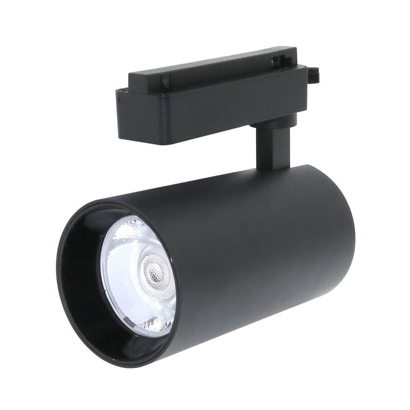 

Foco LED para Carril Negro ECO 30W Monofásico Blanco Neutro 4500K | IluminaShop