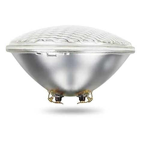 INEASICER Foco LED para piscina PAR56, 300 W, impermeable, IP68, sumergible, 12 V CC/CA, blanco cálido 3000 K