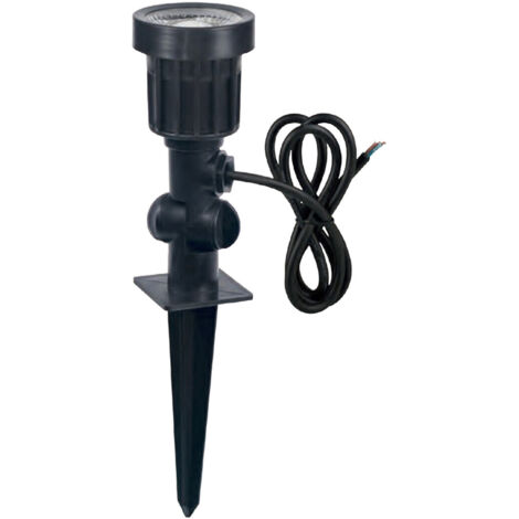 Foco LED Pica de Jardín 5W 2000K / 3000K / Luz verde - IP65 y 1m de cable 2x1 mm2