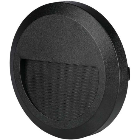 Foco led redondo v-tac 2w 3000k negro vt-1142-b-n - 1317 - 211317