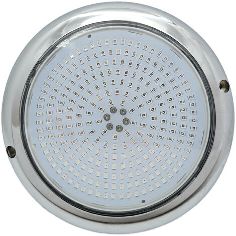 Foco LED RGB ON/OFF para piscina Ø15cm en acero inoxidable AISI316L