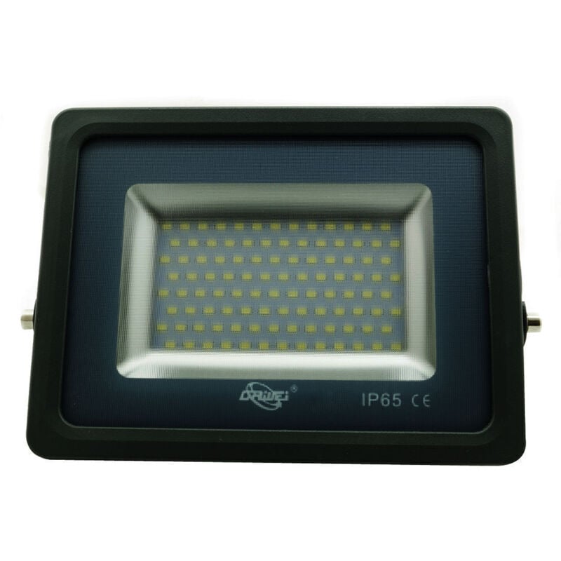 Foco Led Smd Slim Foco Exterior Ip65 Luz 6000k Blanco Frío Gris 30w