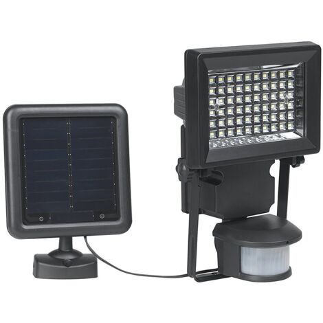foco led solar con detector de movimiento - sl002bdu - duracell -