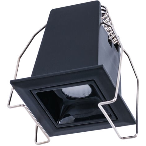 Foco Lineal LED Empotrable 2W - UGR18 - CRI90 - Chip OSRAM - Blanco Cálido - Negro