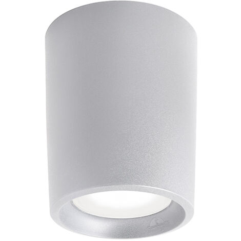 Foco LIVIA 1xE27 15W con pulsador CCT (2colores) IP55 18d resina blanca