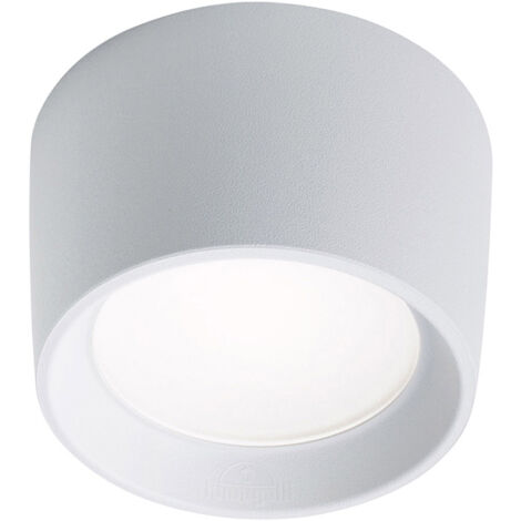 Foco LIVIA 1xGX53 3W con pulsador CCT (3colores) IP55 16d resina blanca