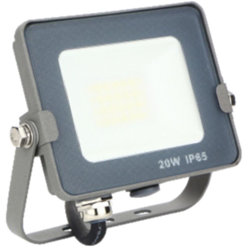 

Foco led electronics forge+proyector ips 65 20w - 5700k luz fria - 1600lm color gris - Silver