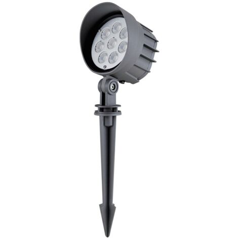 Foco proyector con piqueta LED Jardin (15W)
