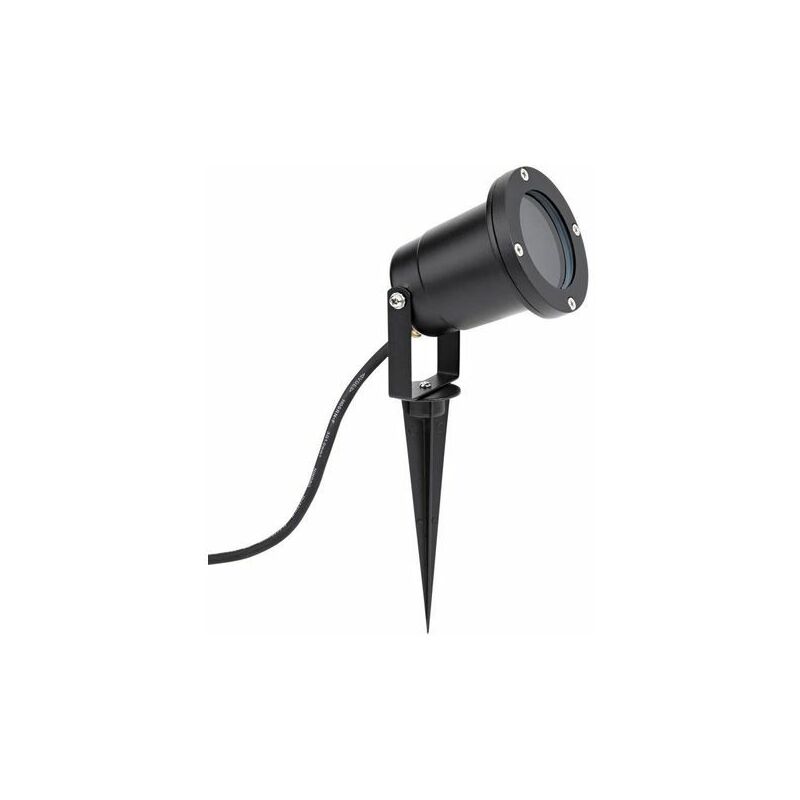 

Foco Proyector Jardín con Pincho para GU10 IP54 Negro | IluminaShop
