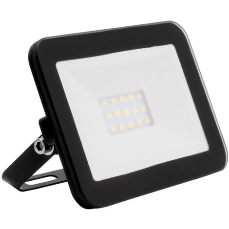 Foco Proyector LED 10W 120lm/W Slim Cristal Negro