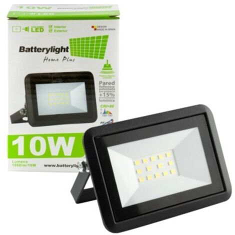 FOCO PROYECTOR LED 10W 5500ºK 250VAC IP65 REF,BT170105 BATTERYLIGHT