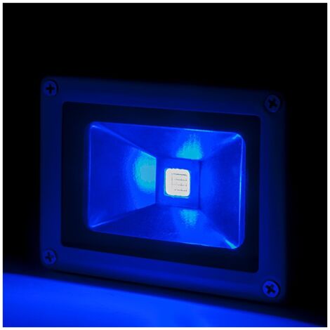 GREENICE Foco Proyector LED 10W 850Lm IP65 Brico Azul 30.000H [BQFS11510B]