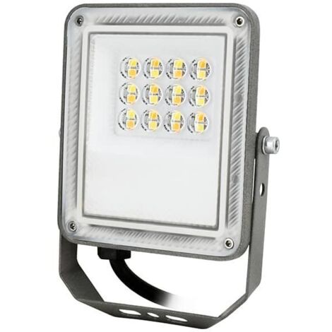 Foco proyector LED 10W IP65 CCT con selector de tono luz