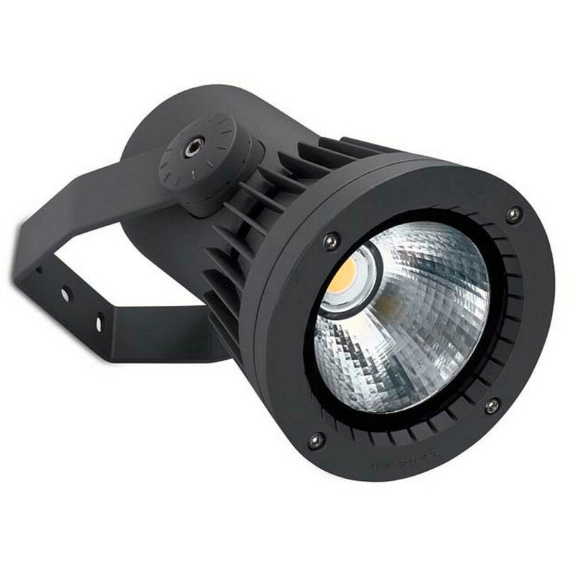 

LEDS C4 Hubble Cob LED ø126mm Pantalla LED para exteriores Luz Urban Grey IP65 IK07 4000K