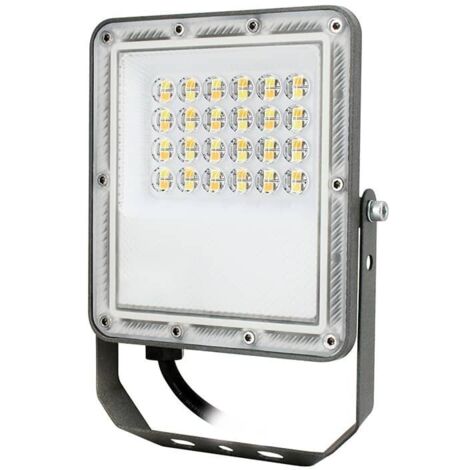 Foco proyector LED 20W IP65 CCT con selector de tono luz