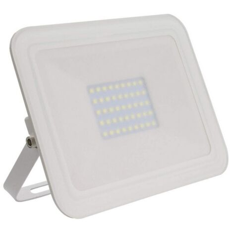 Foco Proyector LED 30W 120 lm/W IP65 Slim Cristal Blanco 4000K Blanco Neutro