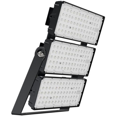 Foco Proyector LED 600W Stadium 160 lm/W IP66 LIFUD Regulable 0-10V 5000K Asimétrica Polarizada 50º Blanco Frío