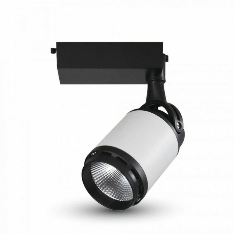 Proyector led para carril 35W Color Blanco y Negro 6000K - V-tac