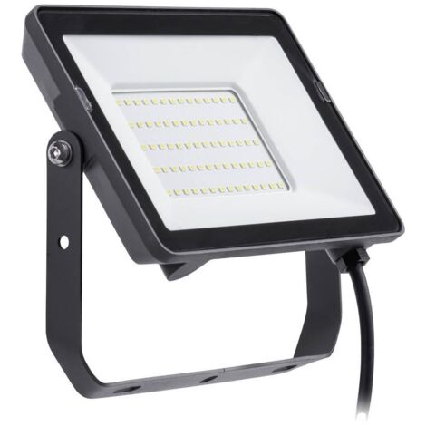 Foco proyector led negro 30 w, 2820 - 3000 im, 4000 k, 190 x 27 x 156 mm