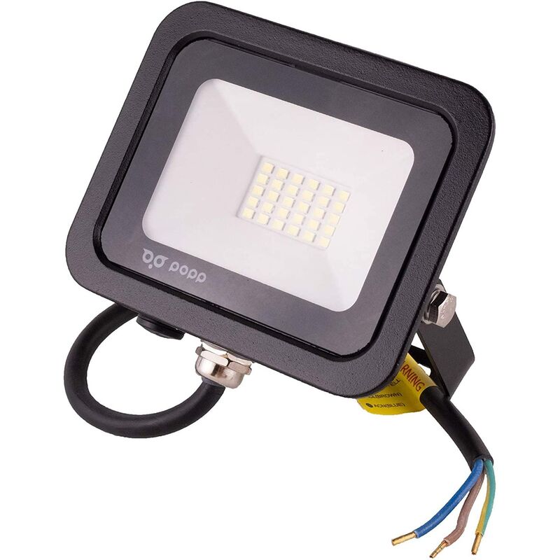 

Foco Proyector LED Negro Exterior Floodlight 10W 800Lm 6000K 130x83x24 IP65 180-265V|AVANCE LED