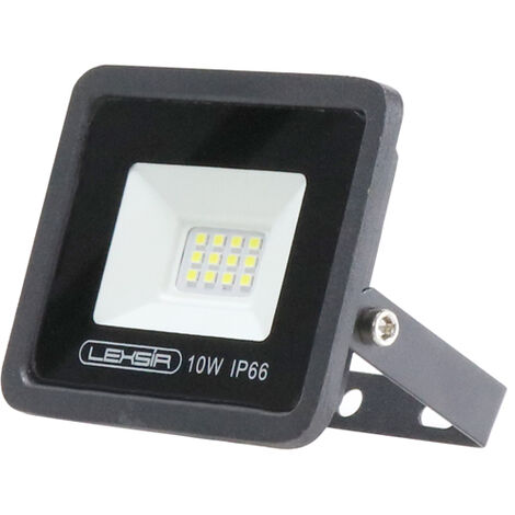Foco Proyector LED SMD Lexsir 10W Regulable IP66 Blanco Frío 6000K IluminaShop