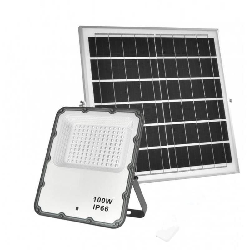 

Foco Proyector LED Solar ECO Profesional 100W IP66 Blanco Frío 6000K | IluminaShop