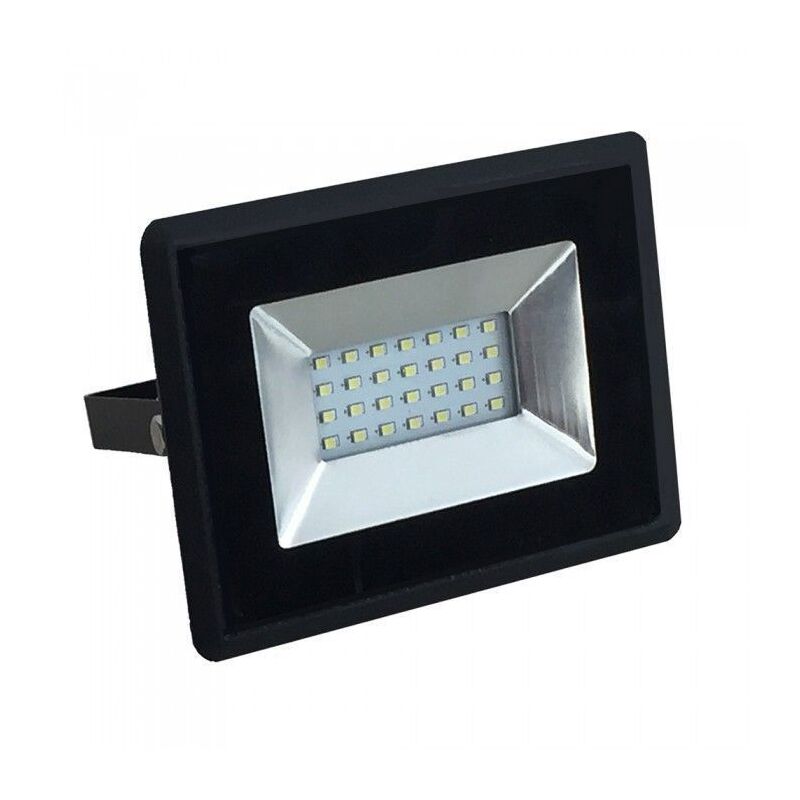 

Foco reflector LED 20W negro IP65 para exteriores | Temperatura de color: 4000K blanco neutro