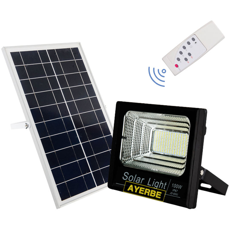 

FOCO SOLAR LED 100 W CON MANDO A DISTANCIA - Ayerbe